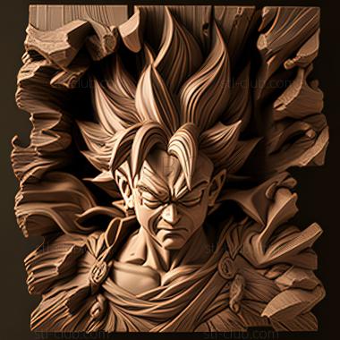 3D model st Goku (STL)